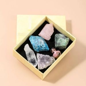 💎 Awesome Gemstones Lovers Crystal Collectors 6 Piece Kit In Box 💎
